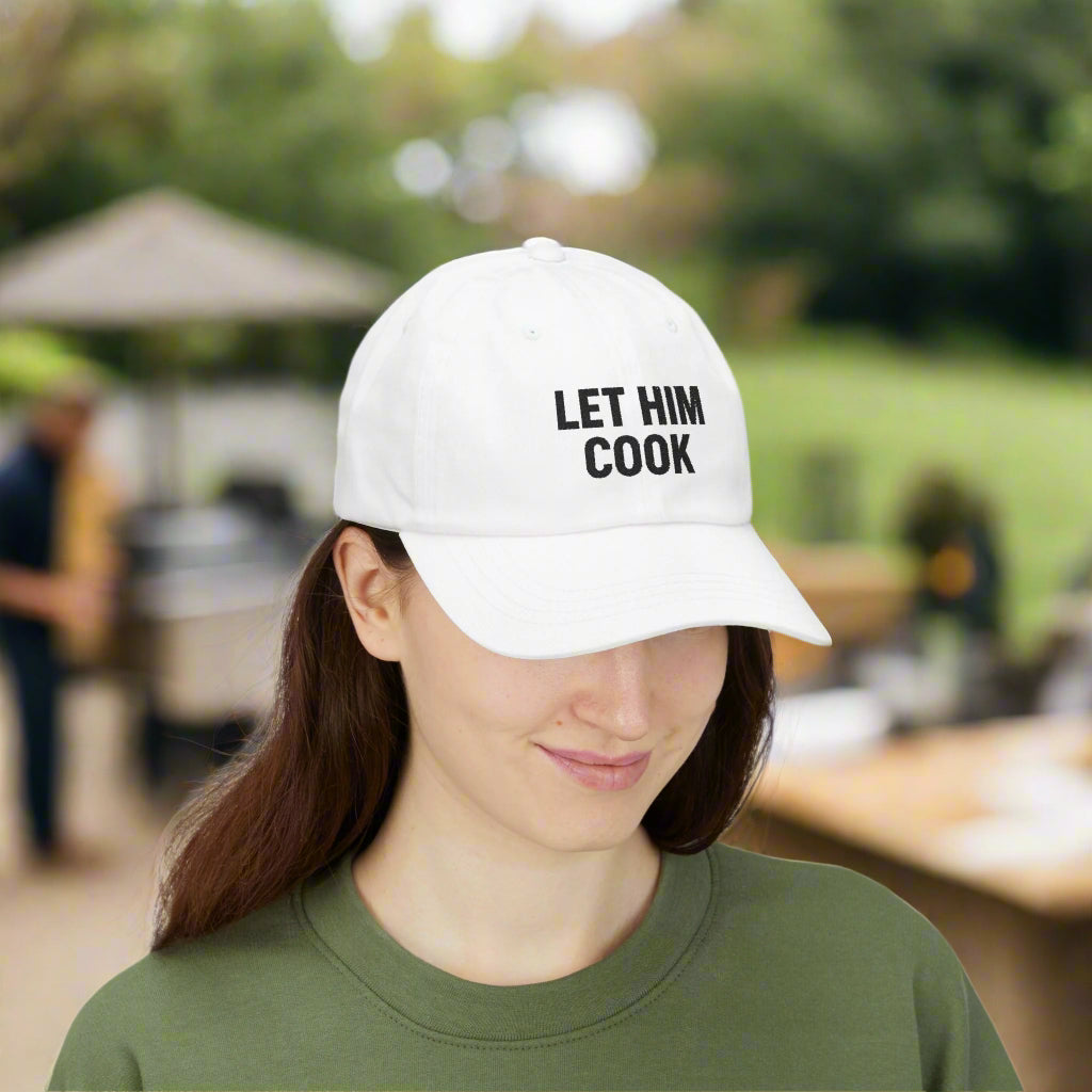Let Him Cook Dad Hat | Suburban Legends