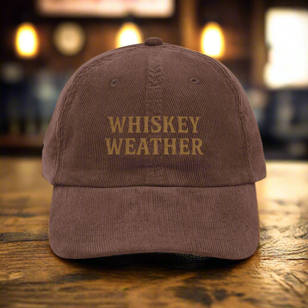 Whiskey Weather Corduroy Dad Hat