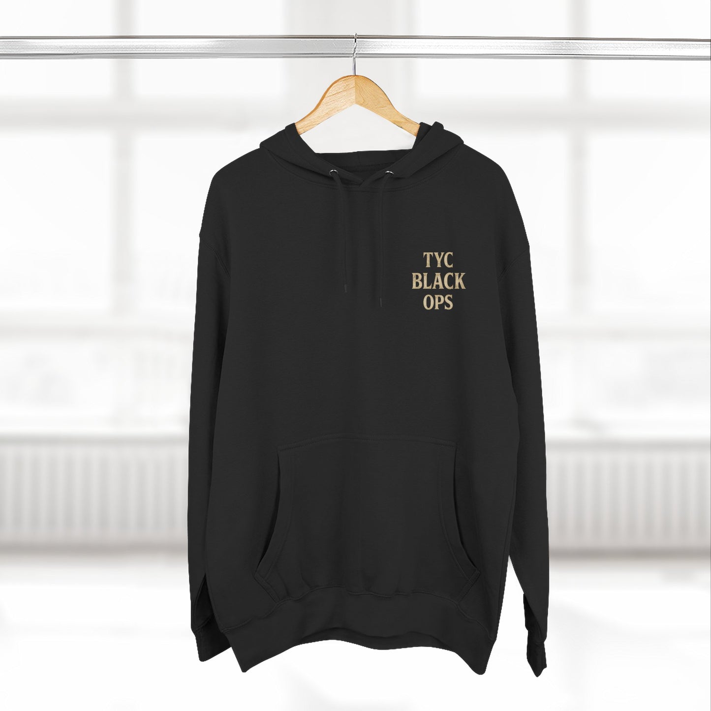 Ghost in the Trenches – TYC Black Ops Hoodie