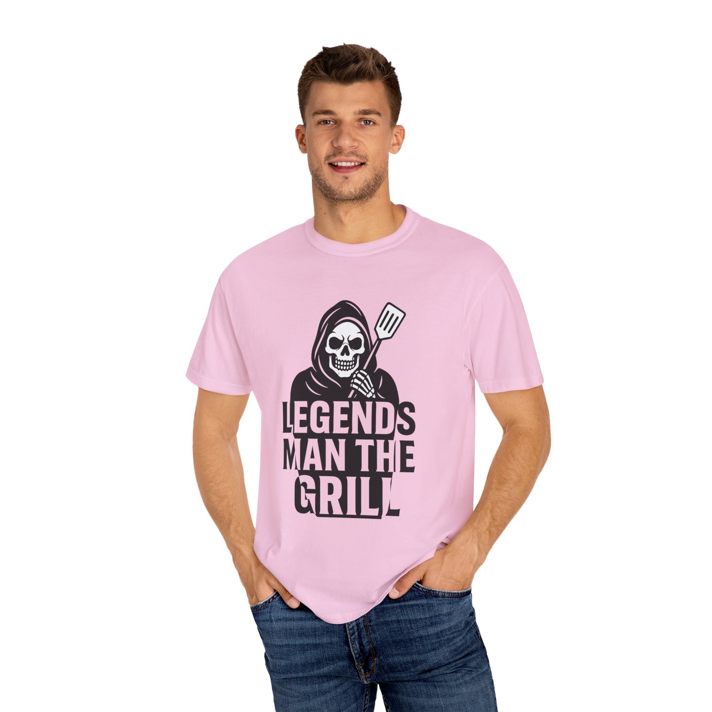 Legends Man the Grill - Reaper T-Shirt