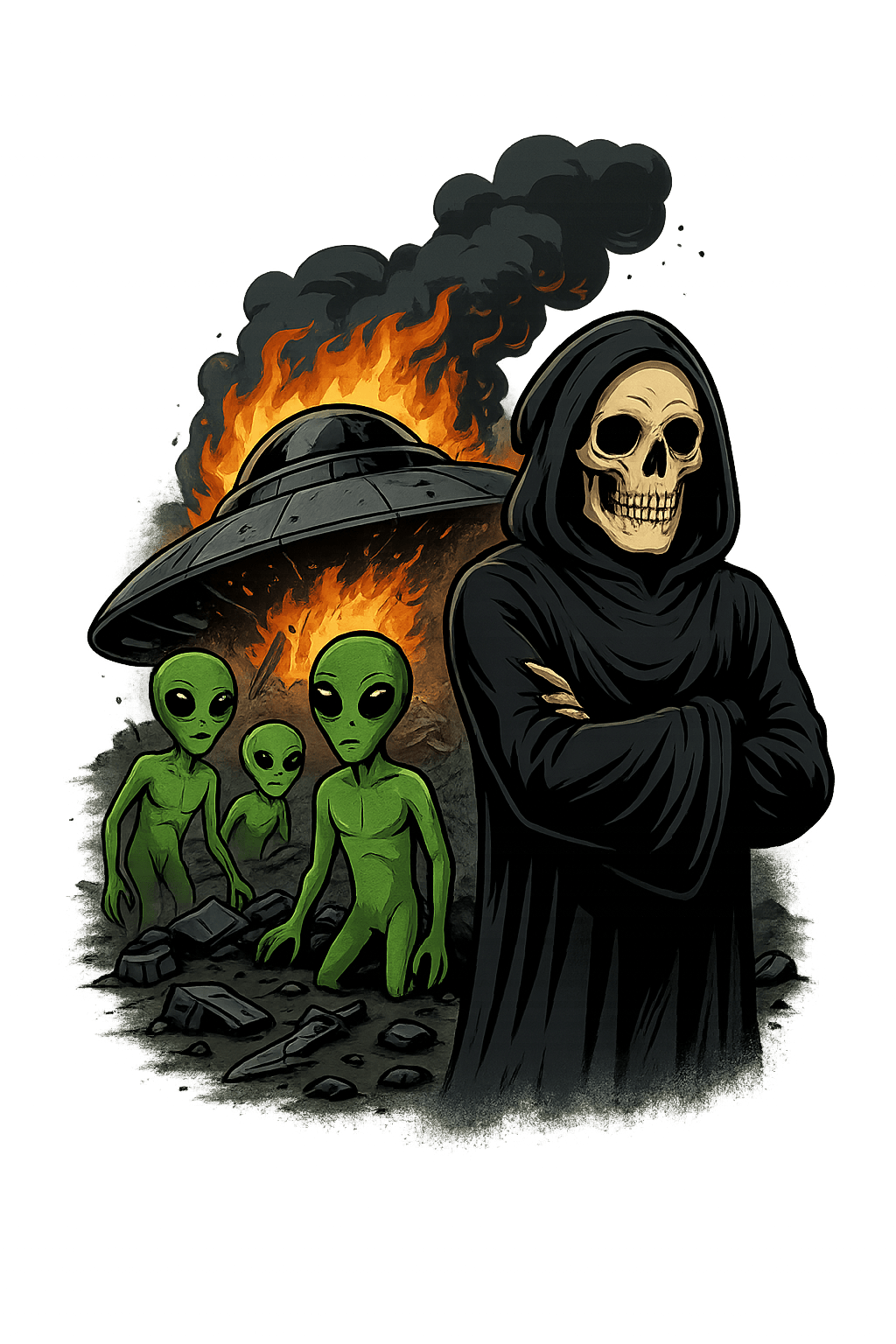 Paranormal Series - Thousand Year Co  - UFOS Aliens Reptilians and all mythical creatures and the unknown designs