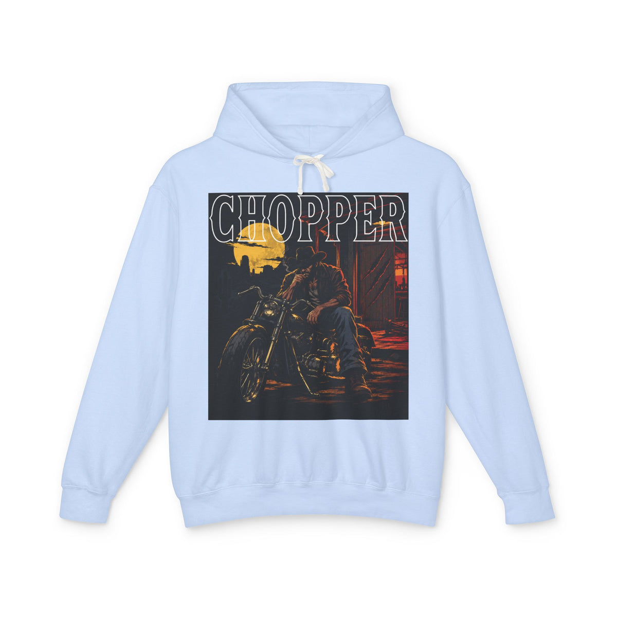 Logan Street Cowboy Chopper - Lightweight Hoodie