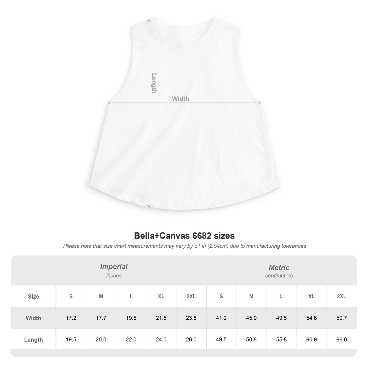 Thousand Year Co Iron Cross - Crop Top Tank