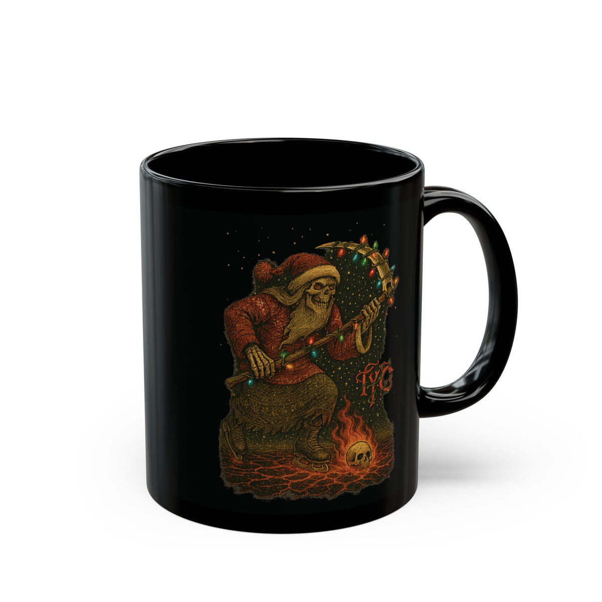 Home Team Underdog – Black Ceramic Mug - Thousand Year Co