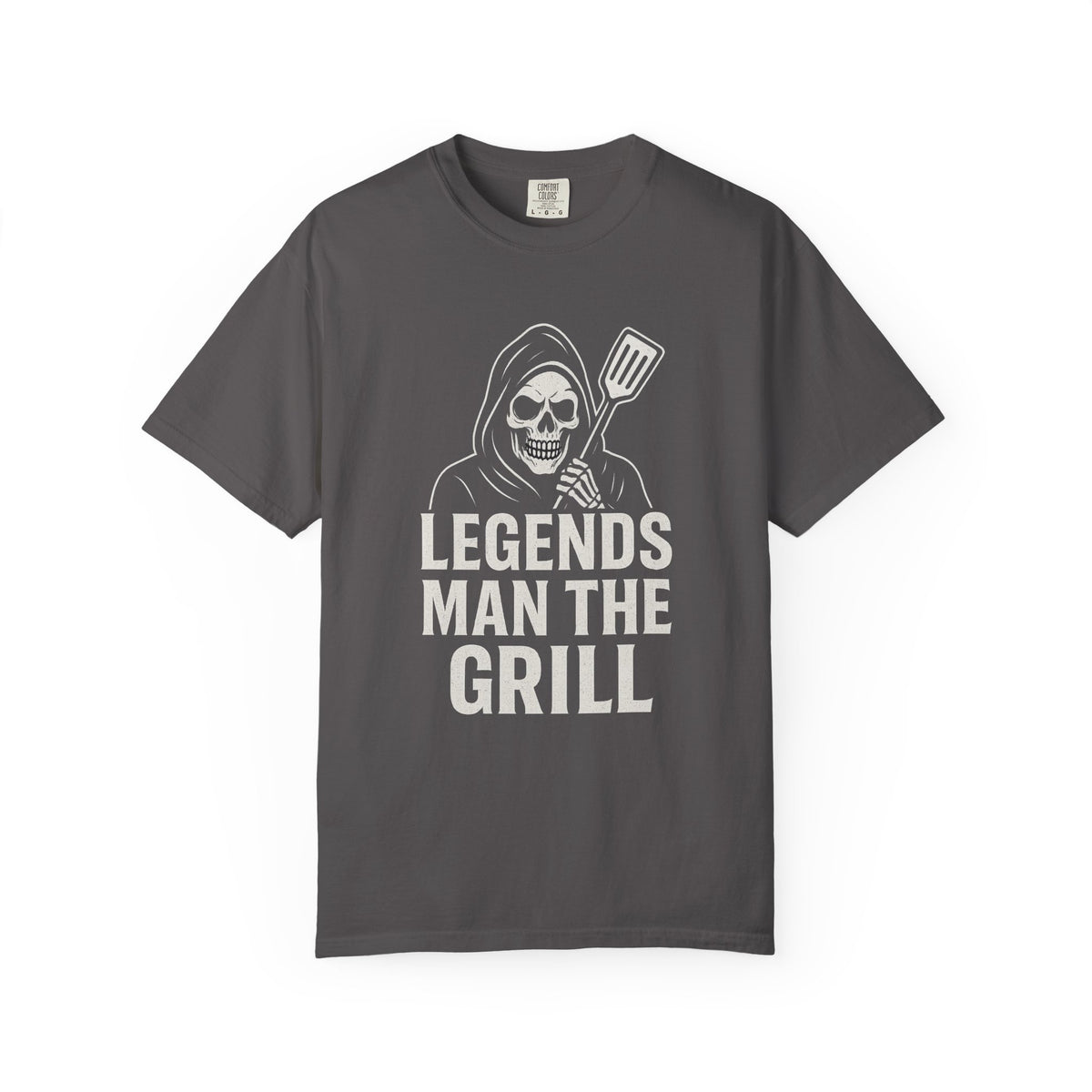 Legends Man the Grill Graphic T Shirt – Version 2 - Thousand Year Co