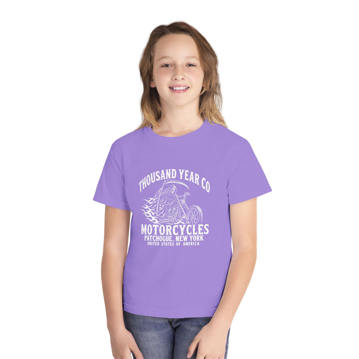 Thousand Year Co Motorcycles - Kids T Shirt