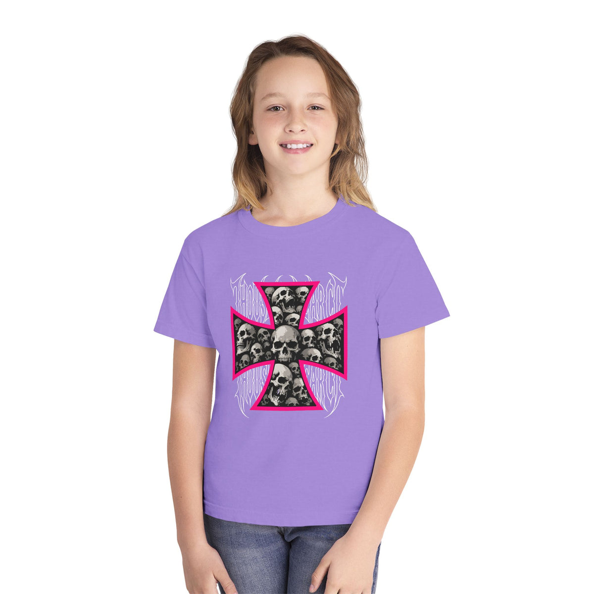 Thousand Year Co Iron Cross - Kids T Shirt