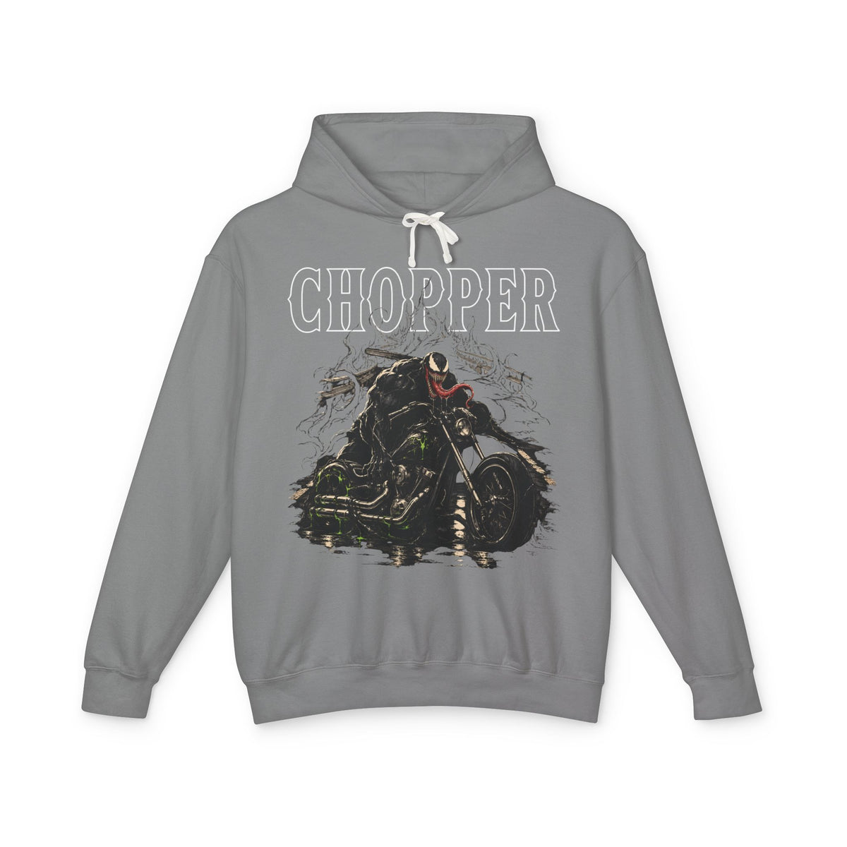 Black Chopper - Lightweight Hoodie