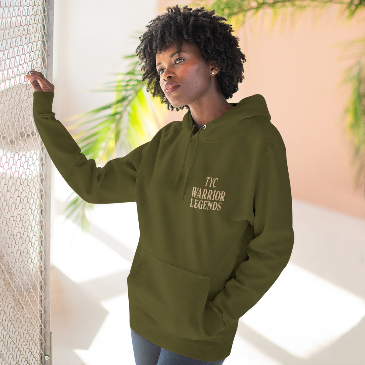 Honor Is Heavier Than Armor TYC Warrior Legends - Midweight Hoodie - Thousand Year Co
