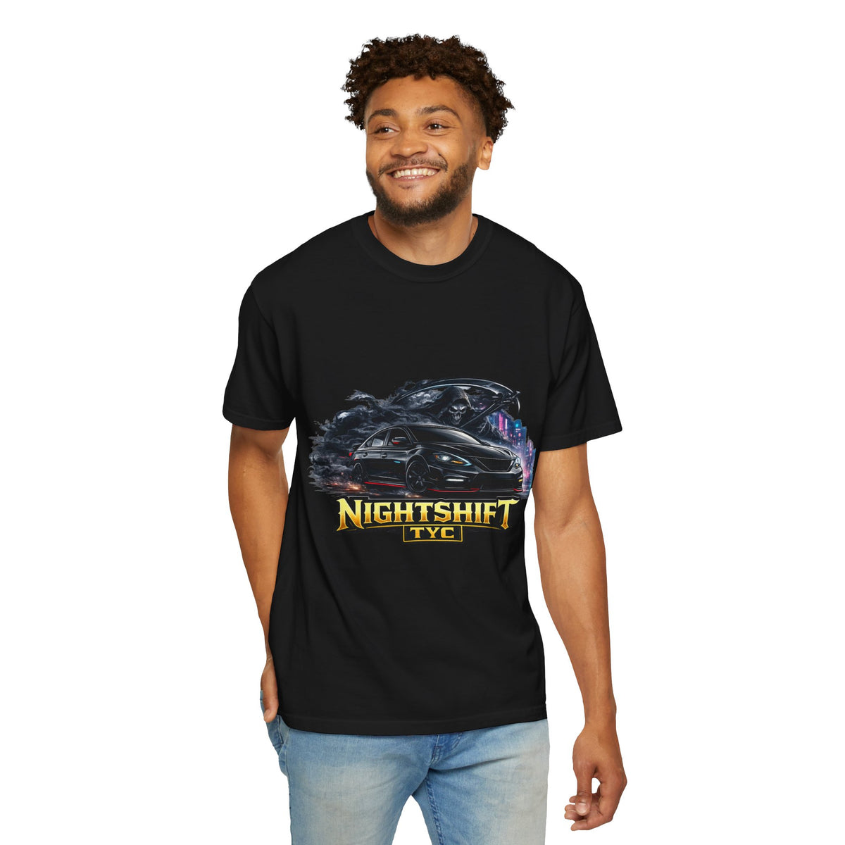 NightShift Racer - T Shirt - Thousand Year Co