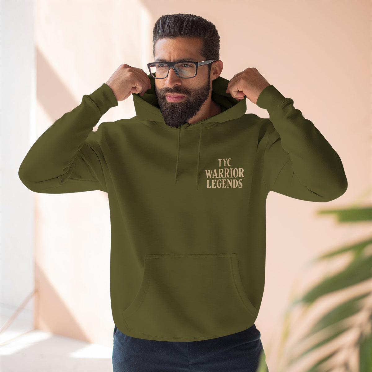 Honor Is Heavier Than Armor TYC Warrior Legends - Midweight Hoodie - Thousand Year Co