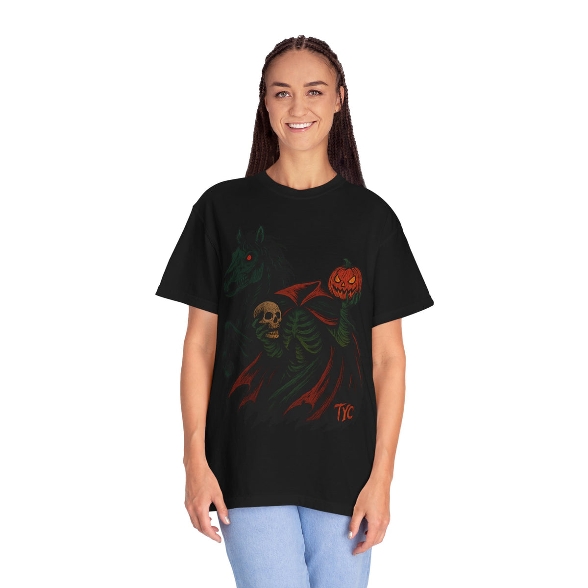 Horseman | Halloween Horror T Shirt | The Monsters Series - Thousand Year Co
