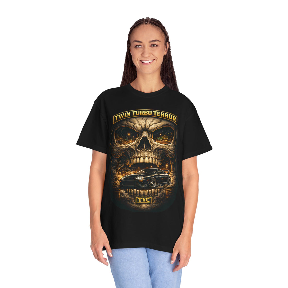 Twin Turbo Terror - T Shirt - Thousand Year Co