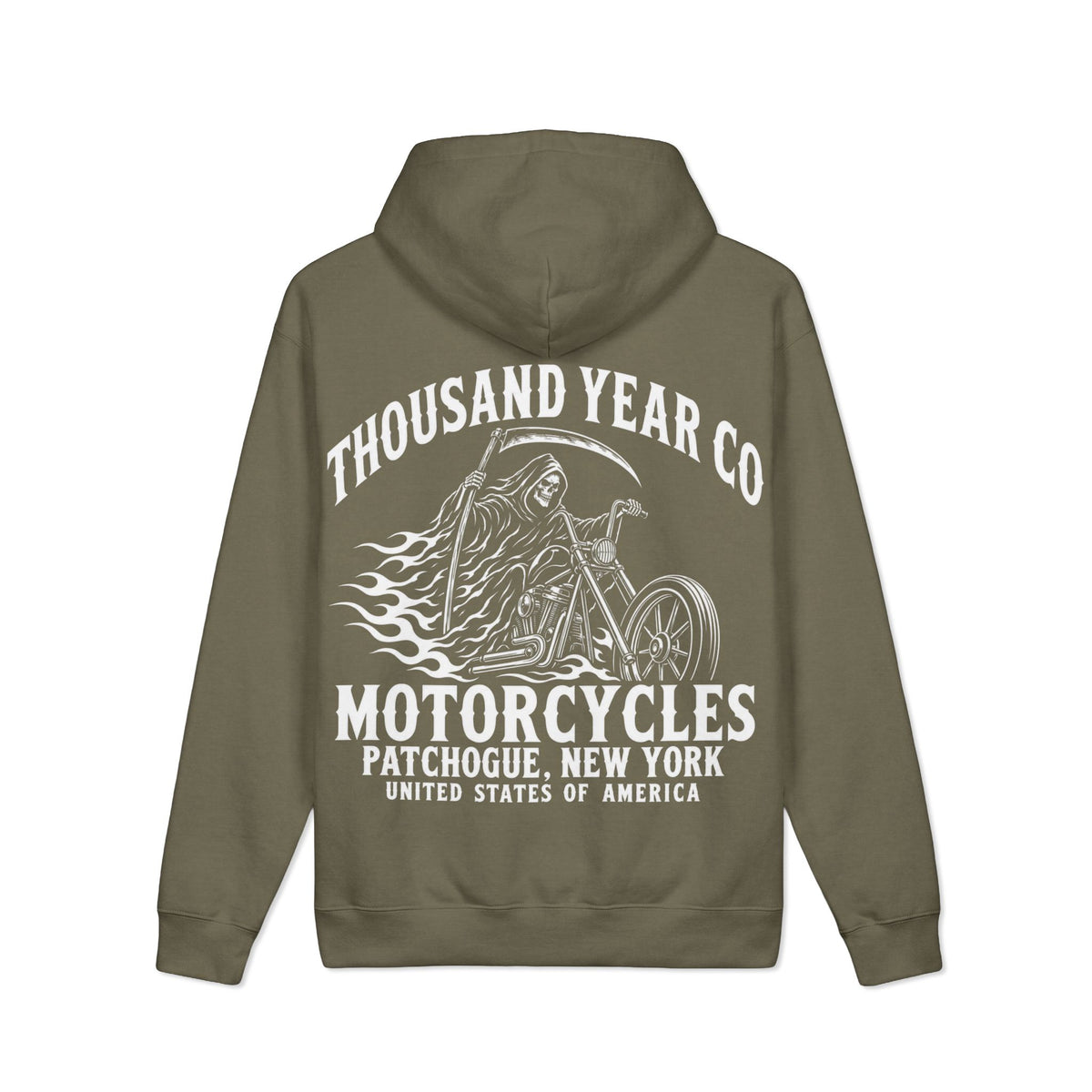 Thousand Year Co Motorcycles - Heavyweight Hoodie