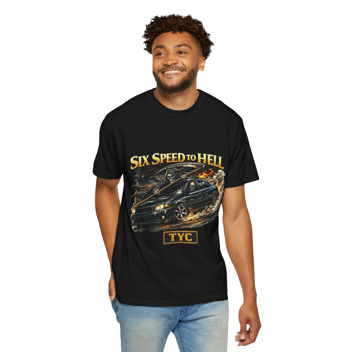 Six Speed to Hell - T Shirt - Thousand Year Co