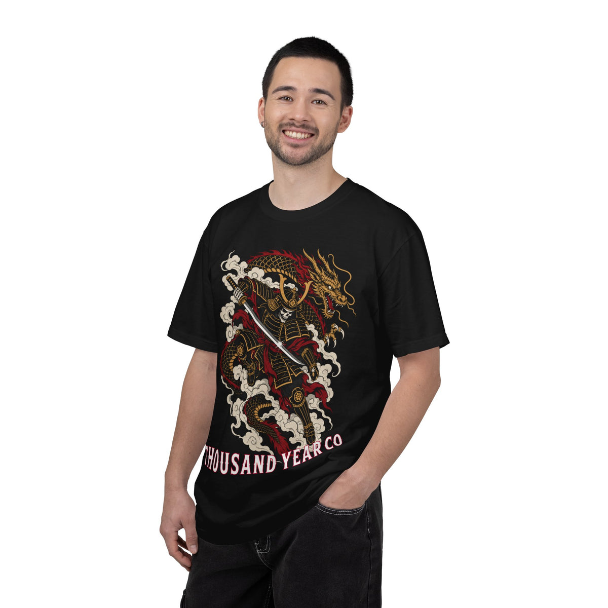 Samurai Dragon T Shirt