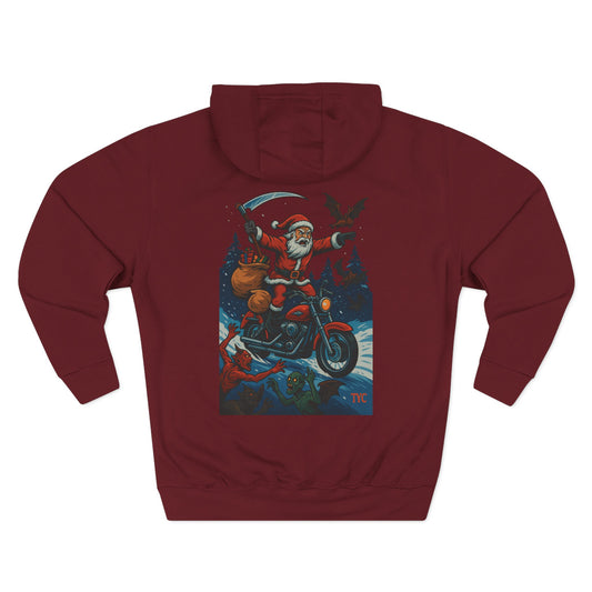 Santa Is Coming to Town v1 - Midweight Hoodie
