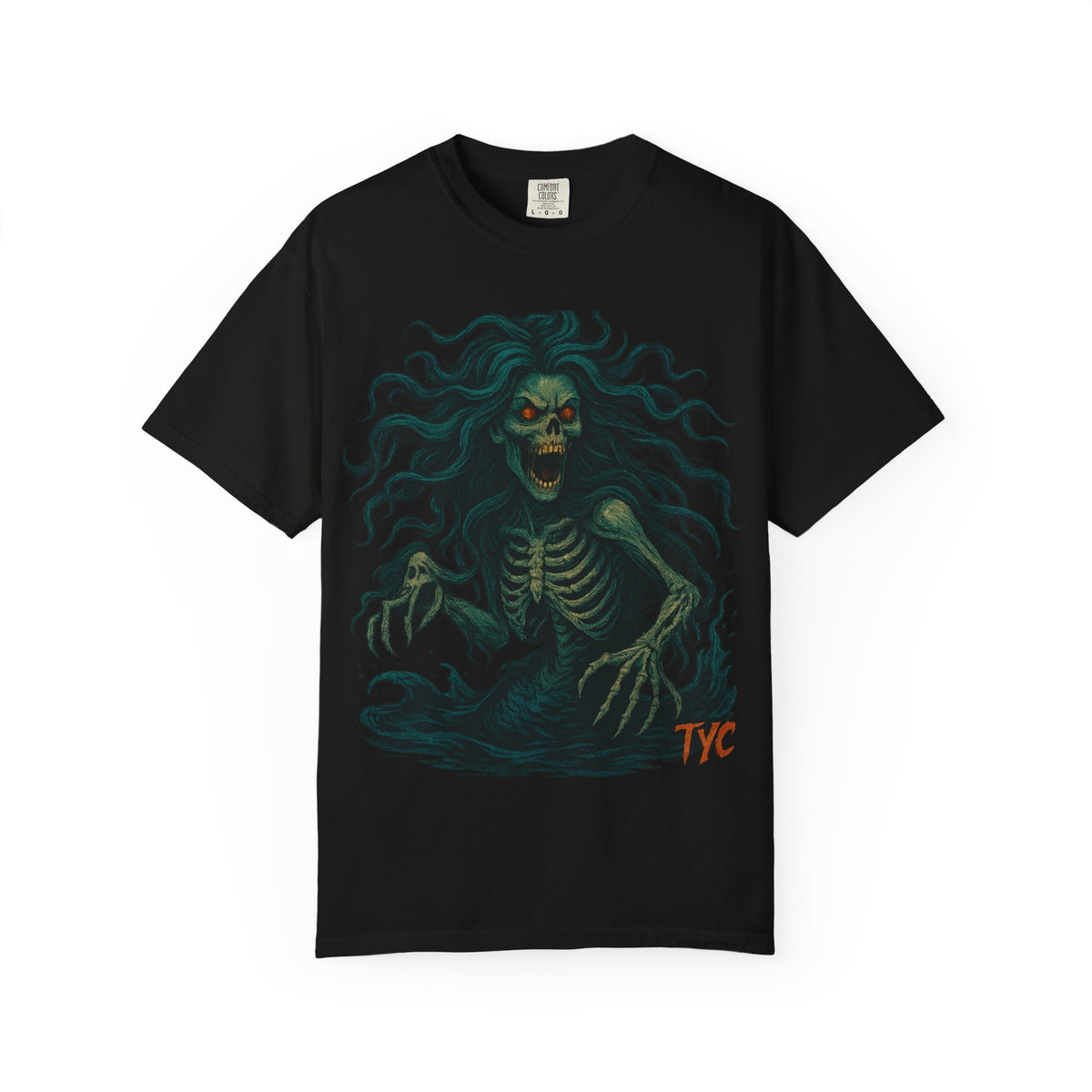 Drowned Siren | Halloween Horror T Shirt | The Monsters Series - Thousand Year Co