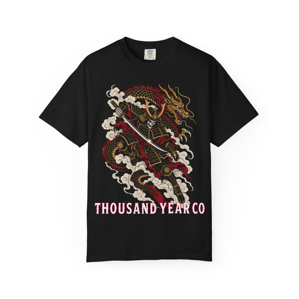 Samurai Dragon T Shirt