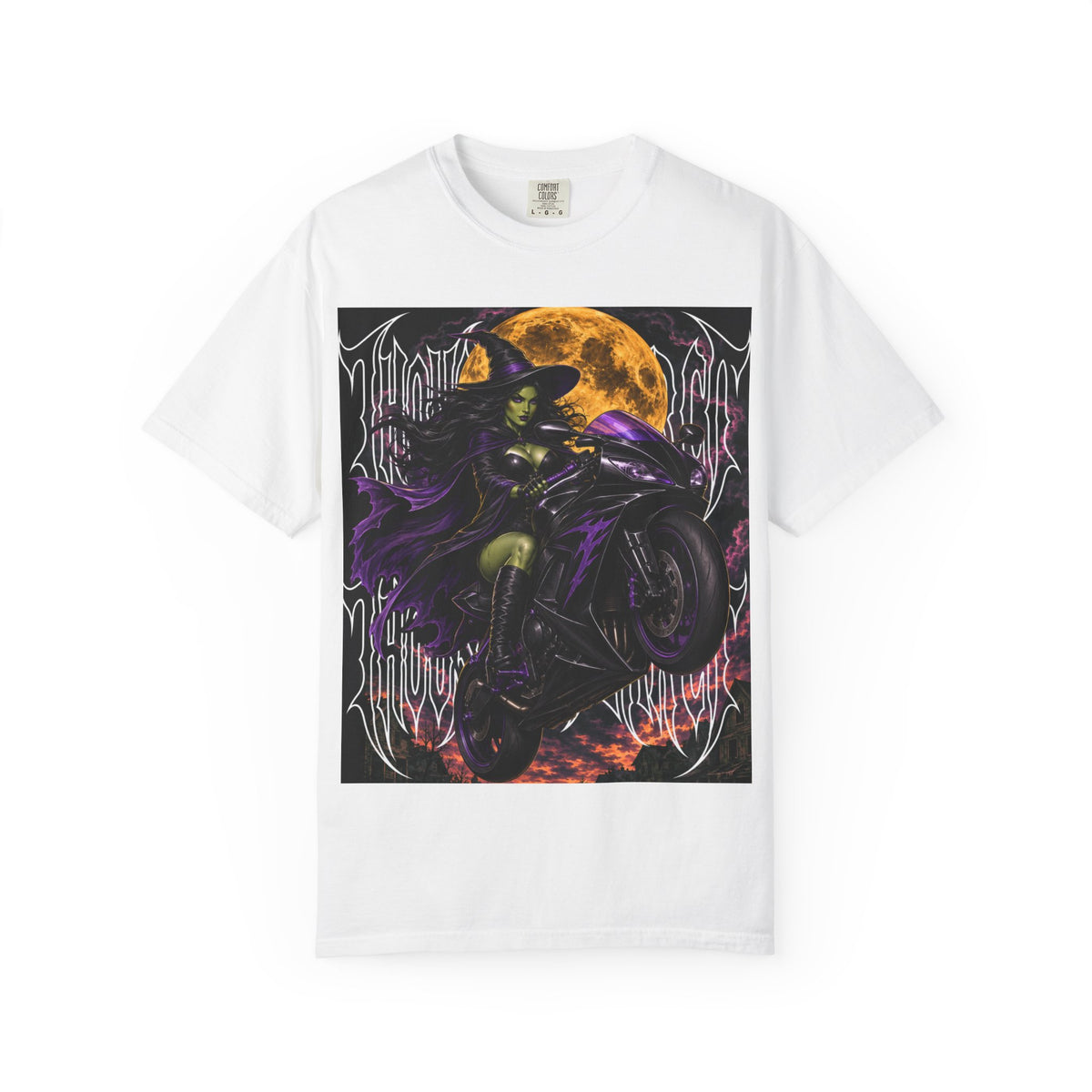 Biker Witch Moon - T Shirt