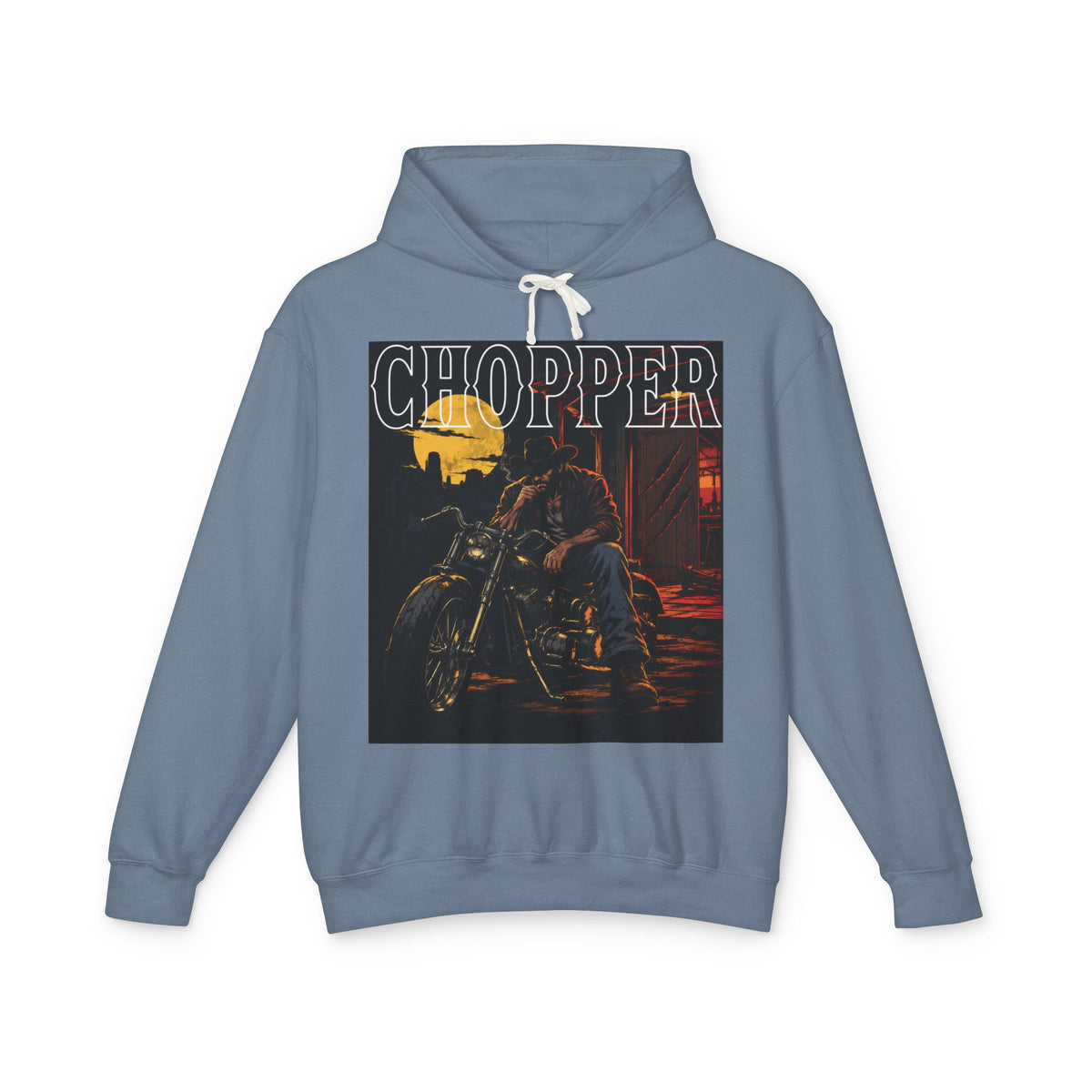 Logan Street Cowboy Chopper - Lightweight Hoodie