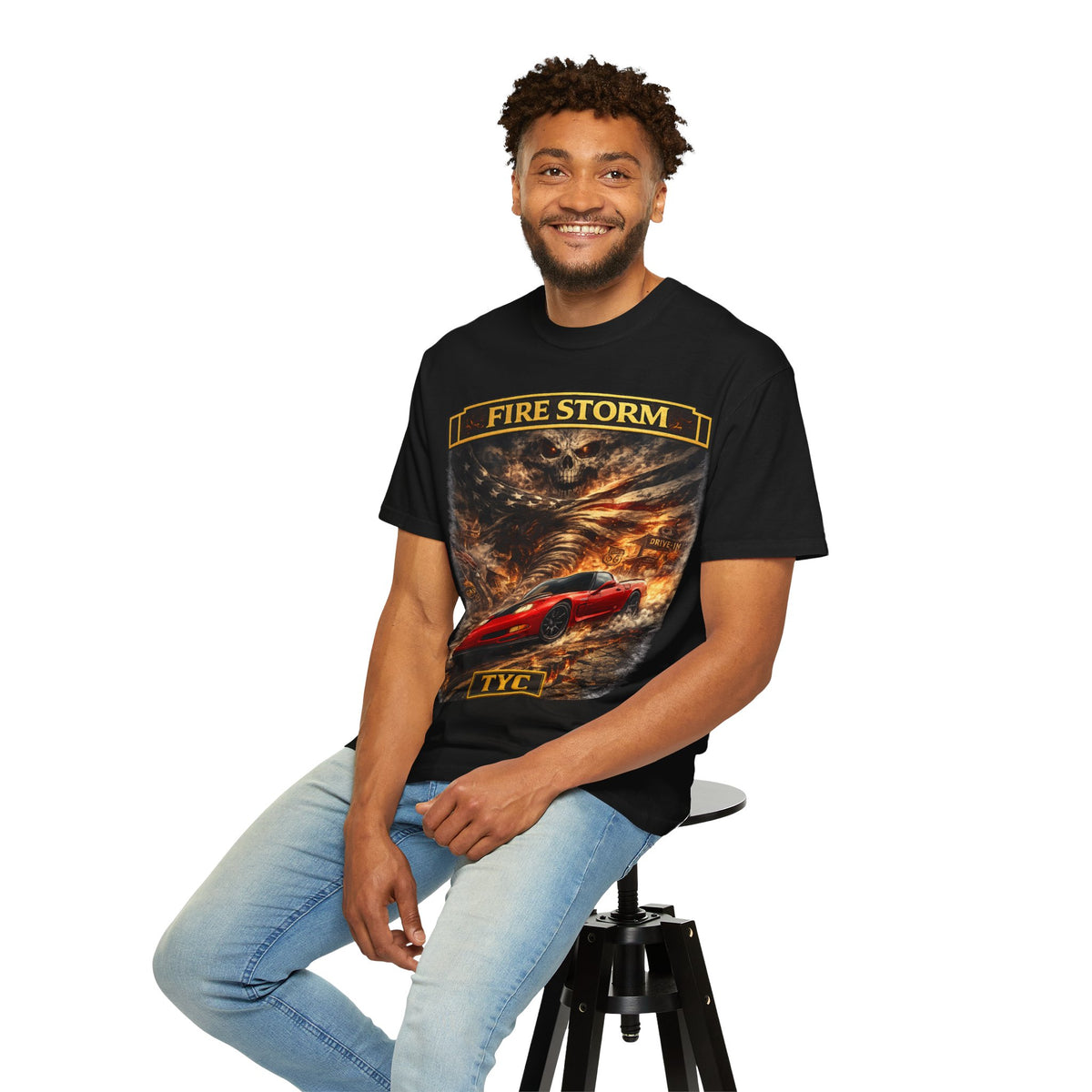 Fire Storm - T Shirt - Thousand Year Co