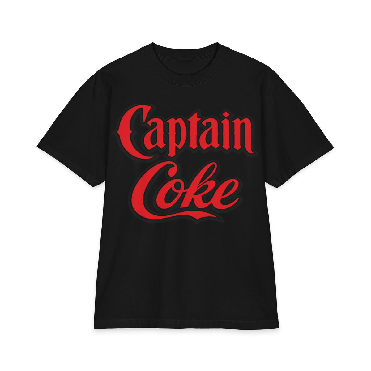 Camiseta gráfica Captain Coke - Rojo retro