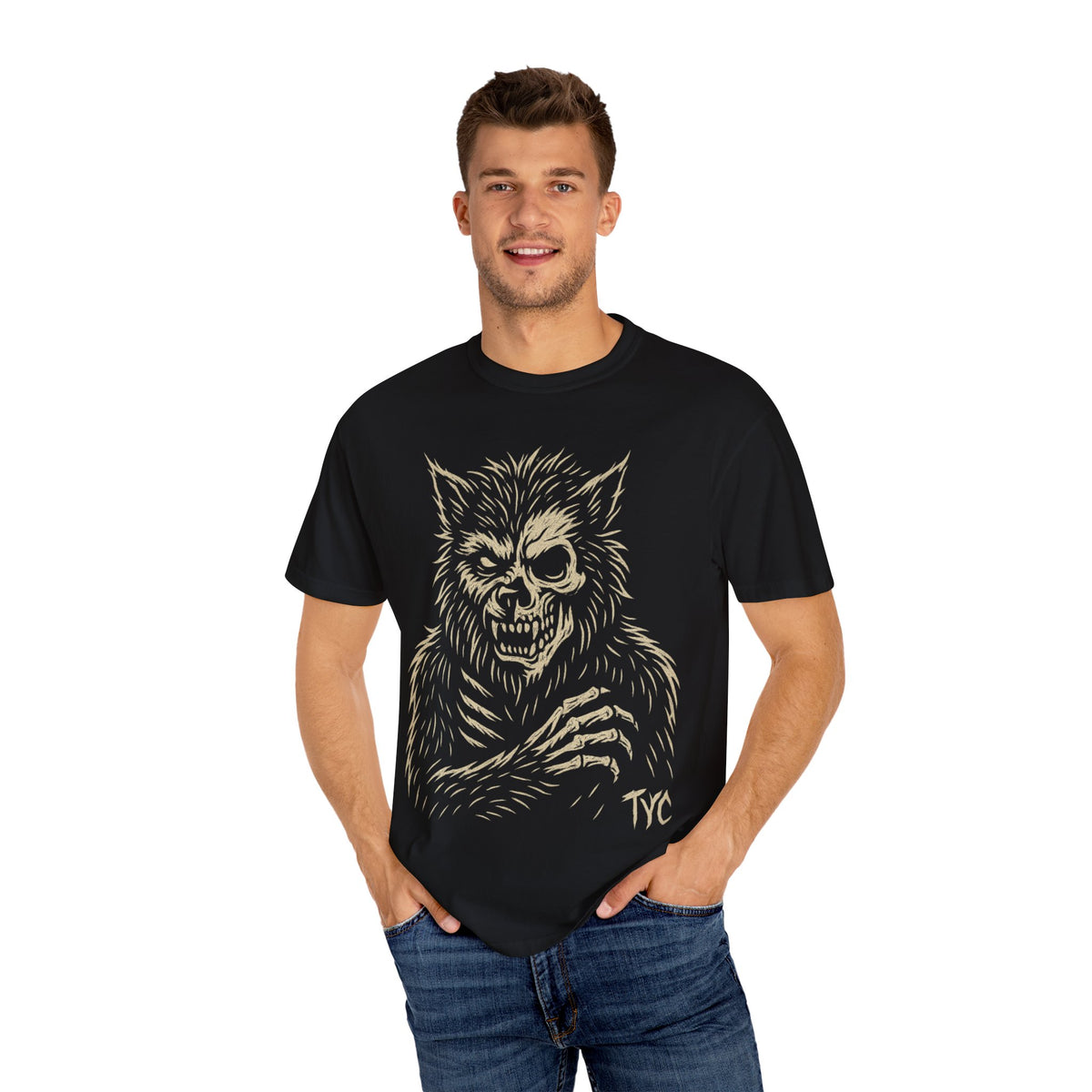 The Werewolf | Halloween Horror T Shirt | The Monsters Series - Thousand Year Co