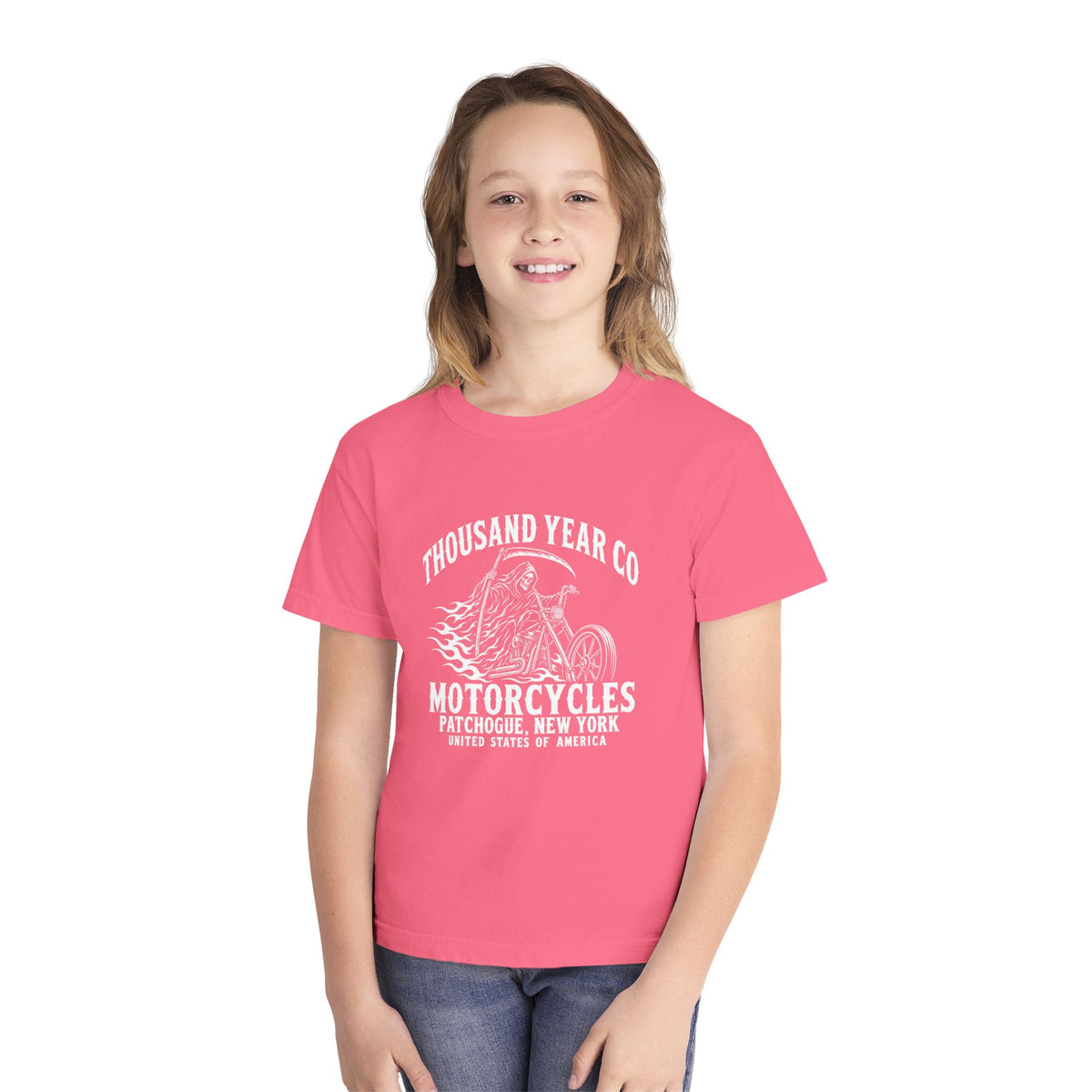 Thousand Year Co Motorcycles - Kids T Shirt