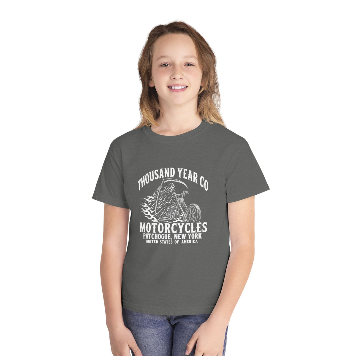 Thousand Year Co Motorcycles - Kids T Shirt