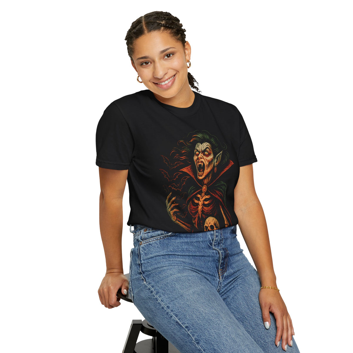 Vampire Countess | Halloween Horror T Shirt | The Monsters Series - Thousand Year Co