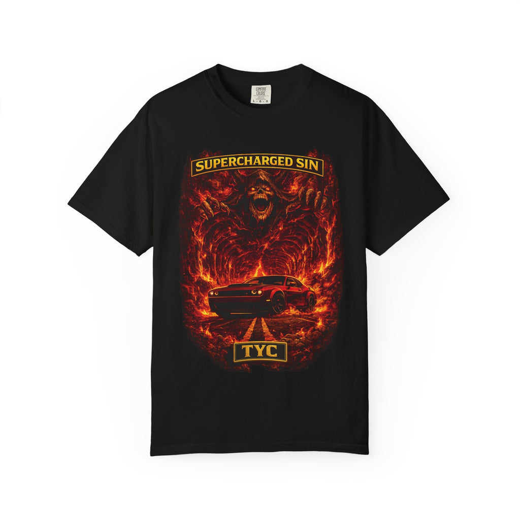 Supercharged Sin - T Shirt