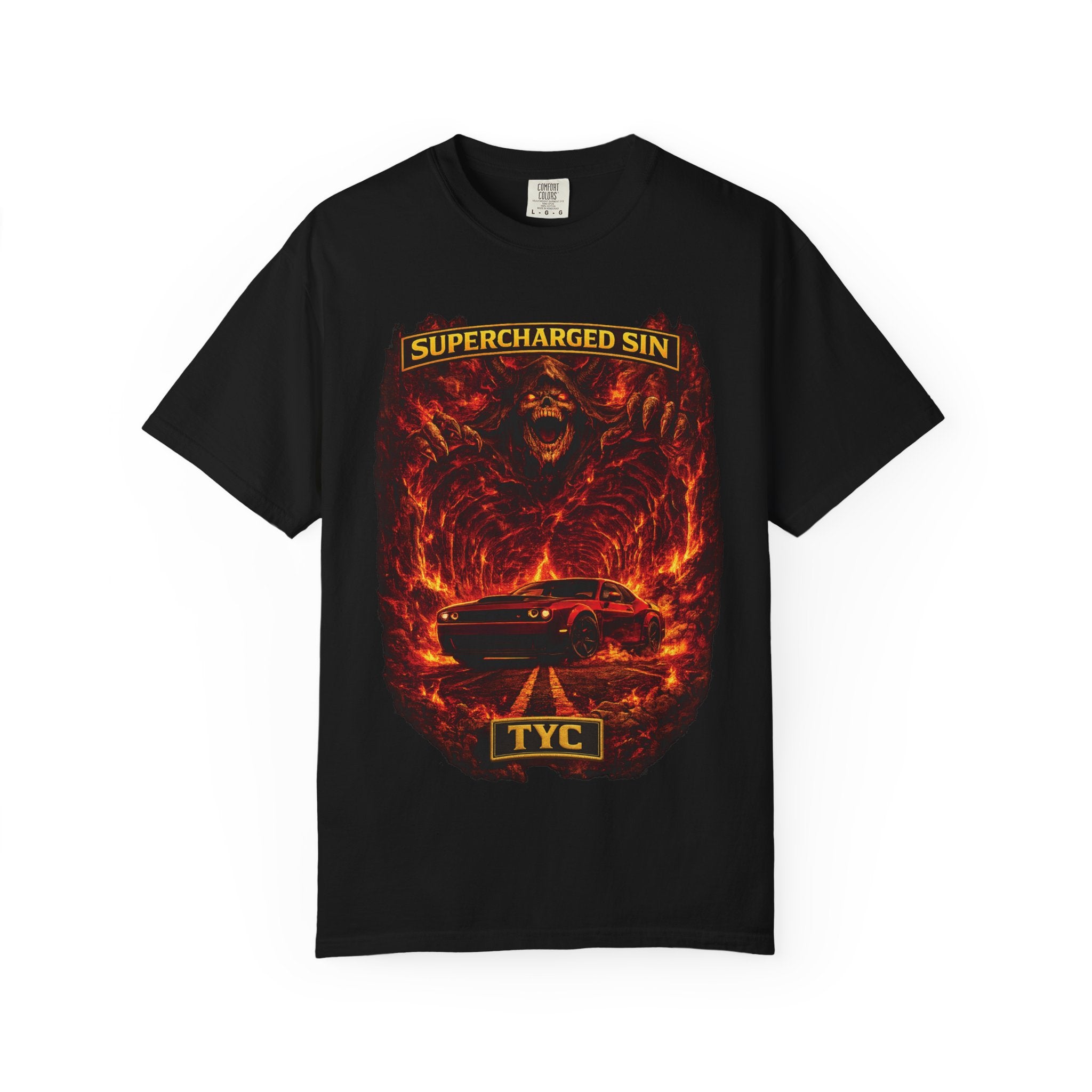 Supercharged Sin - T Shirt