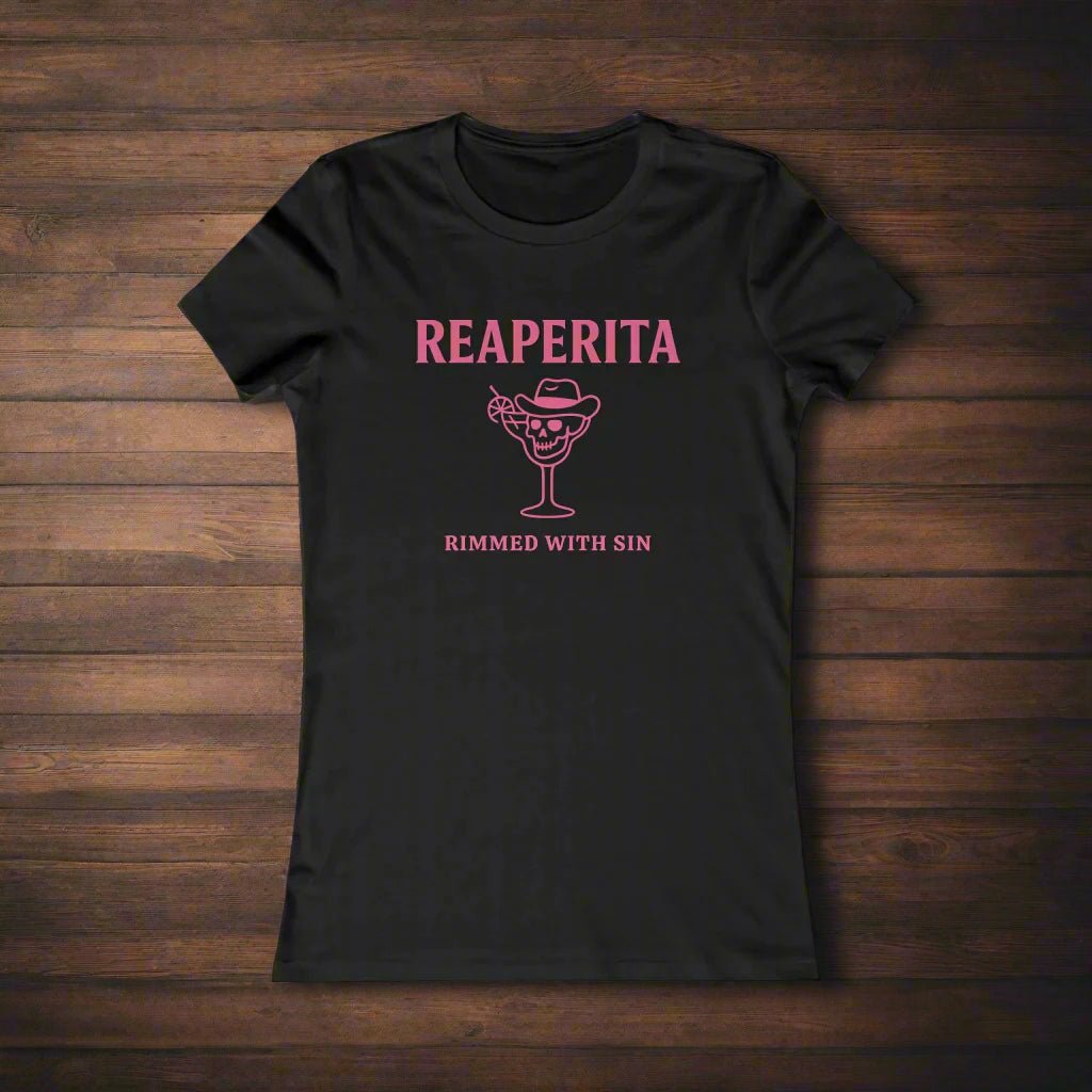 Rimmed With Sin Slim Fit Tee – Women’s - Thousand Year Co