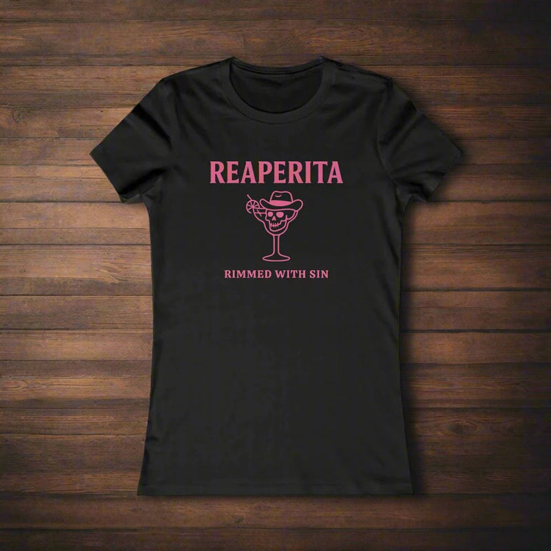 Rimmed With Sin Slim Fit Tee – Women’s - Thousand Year Co