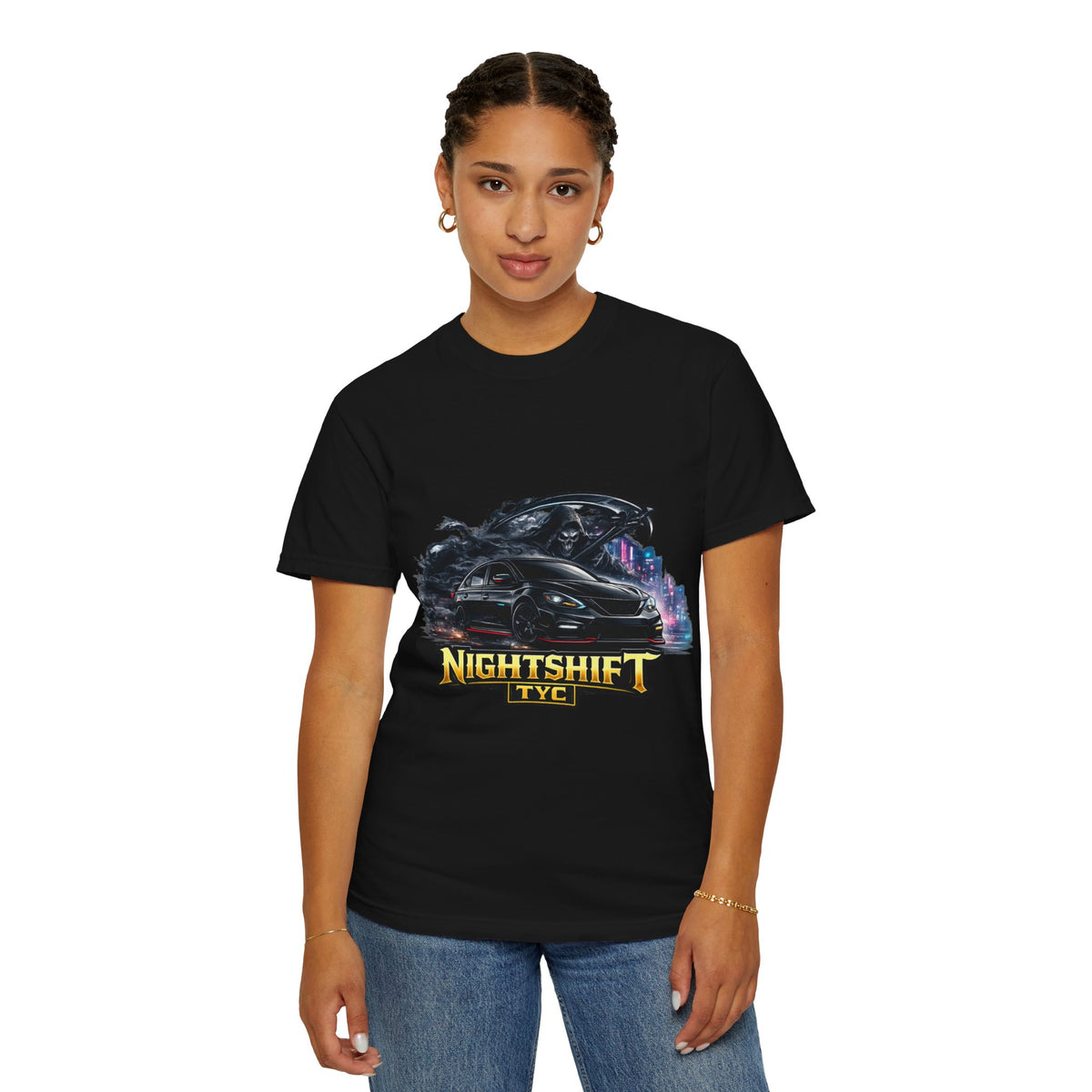 NightShift Racer - T Shirt - Thousand Year Co