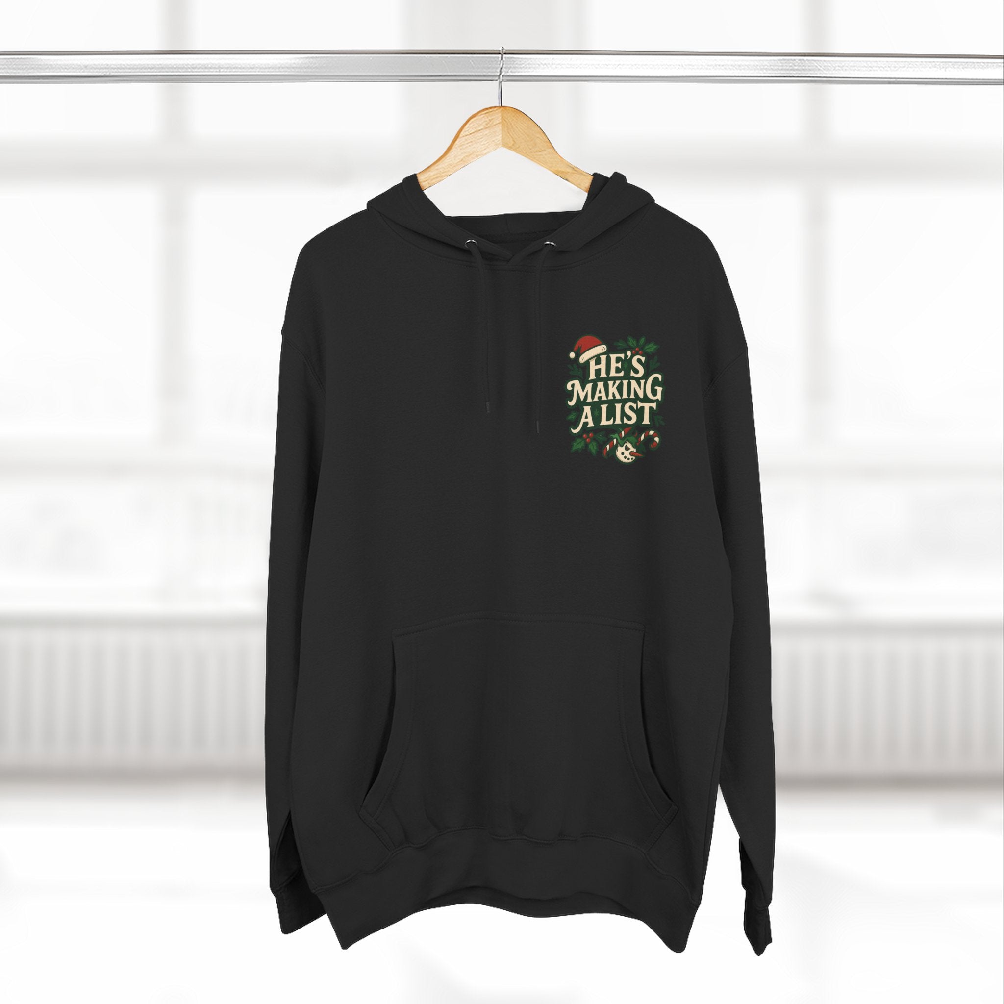 He’s Making a List – Midweight Hoodie
