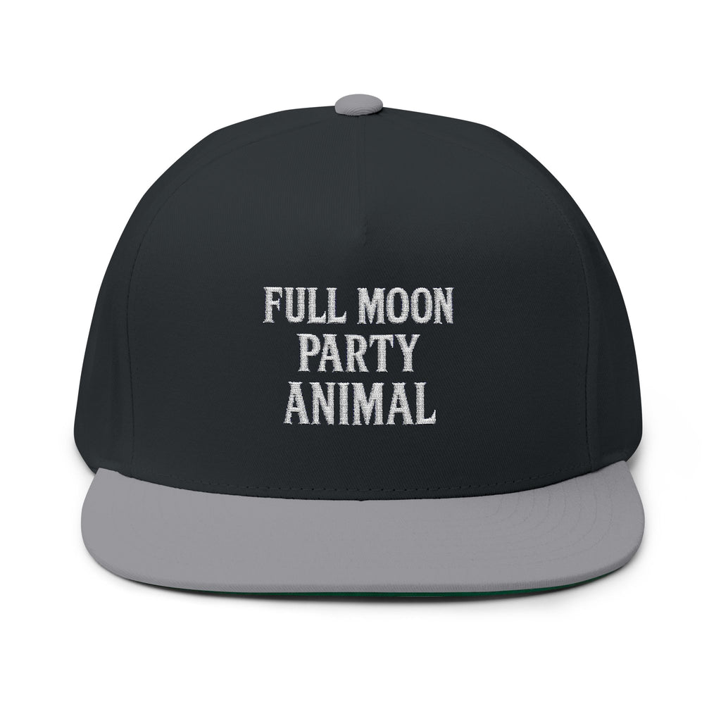 The Full Moon: "Party Animal" Hat | Werewolf Horror Snapback Cap