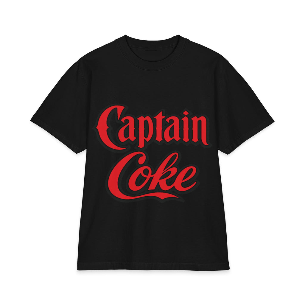 Captain Coke Graphic T-Shirt - Retro Red Tee