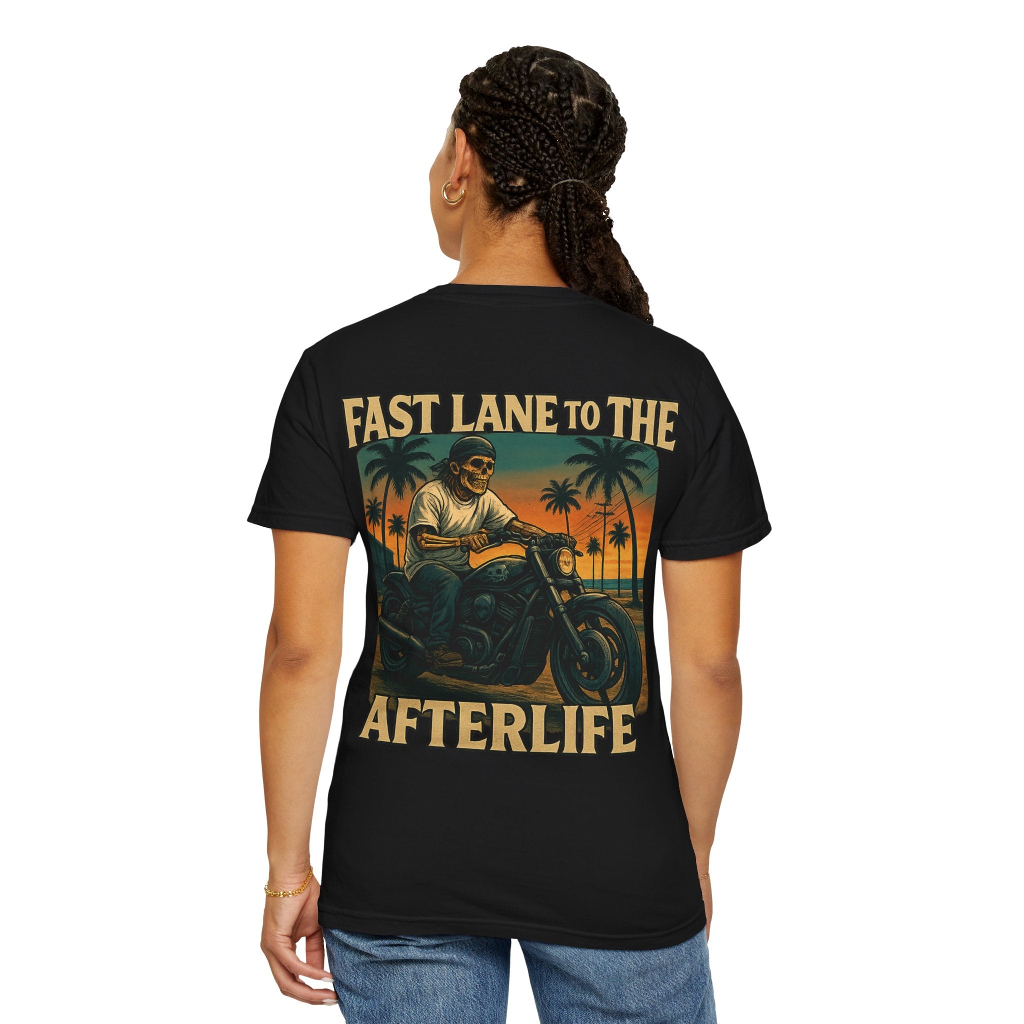 Fast Lane to the Afterlife – 2000s Power Cruiser T Shirt