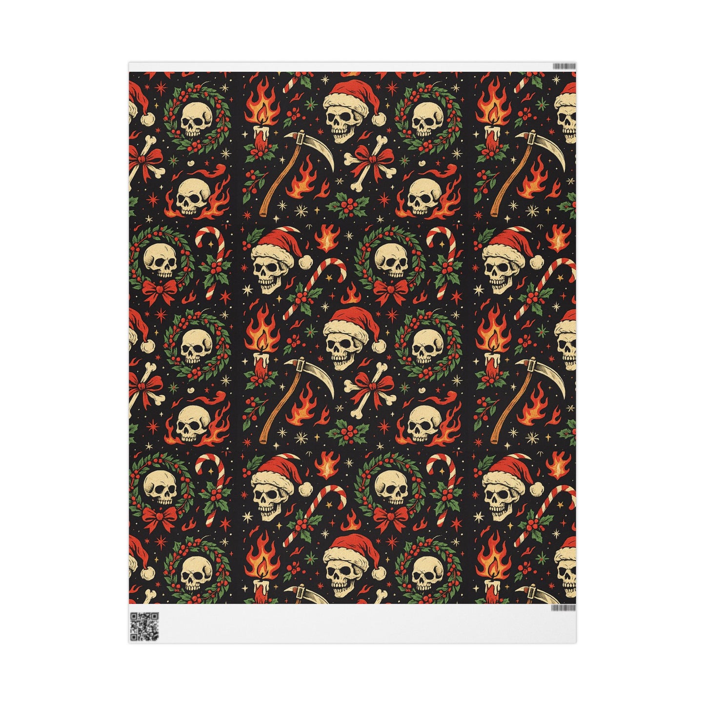Horror Christmas Wrapping Paper