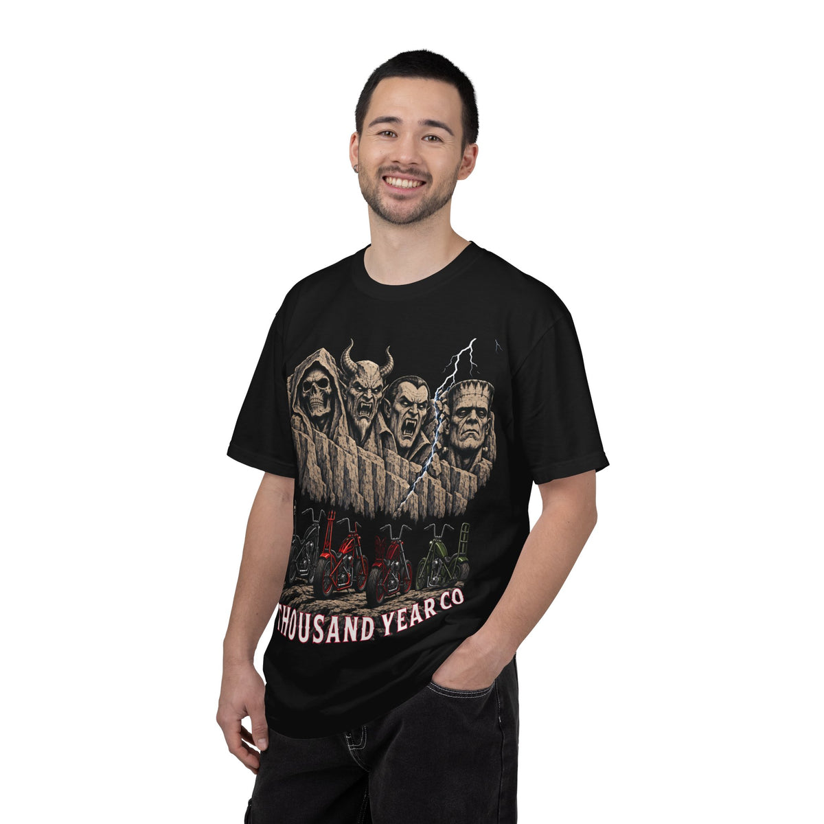 Rushmore Horror Icons T Shirt