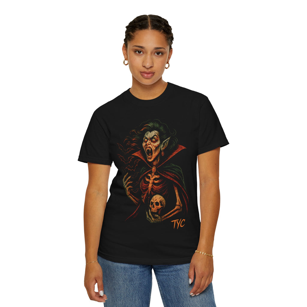 Vampire Countess | Halloween Horror T Shirt | The Monsters Series