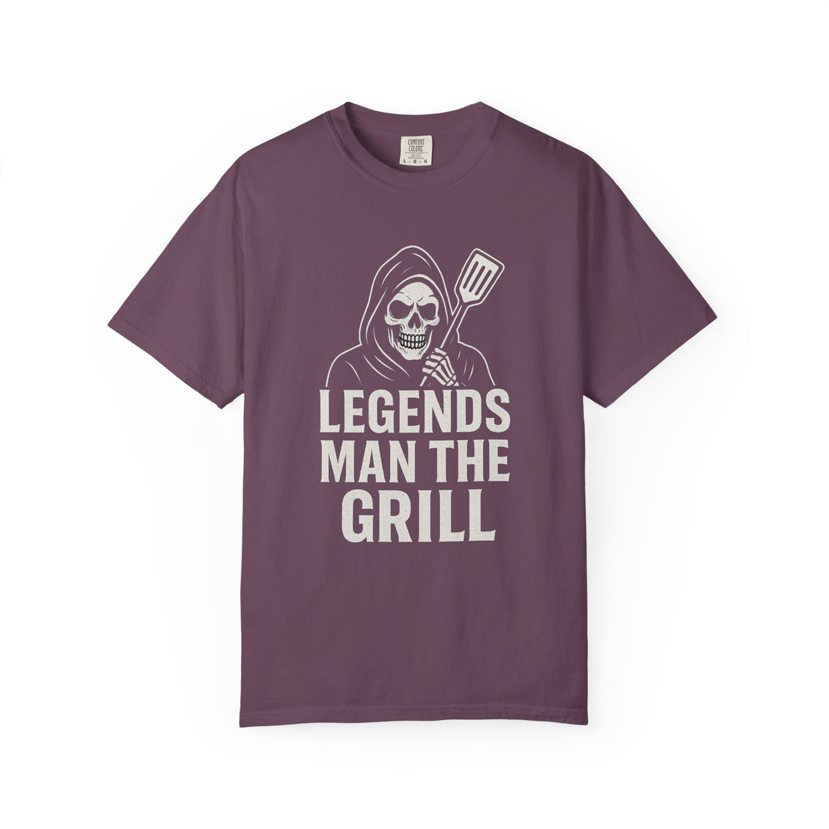 Legends Man the Grill Graphic T Shirt – Version 2 - Thousand Year Co