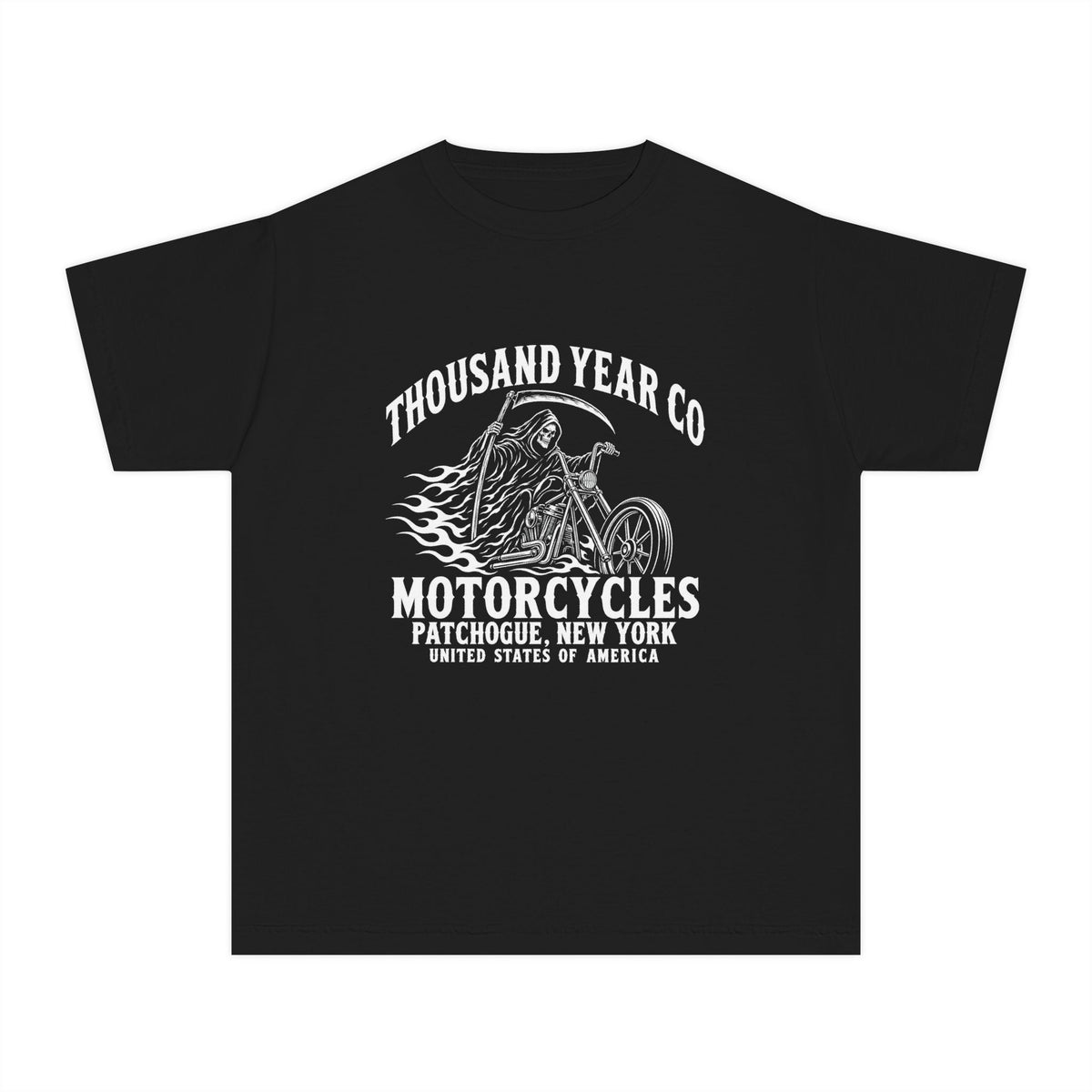Thousand Year Co Motorcycles - Kids T Shirt
