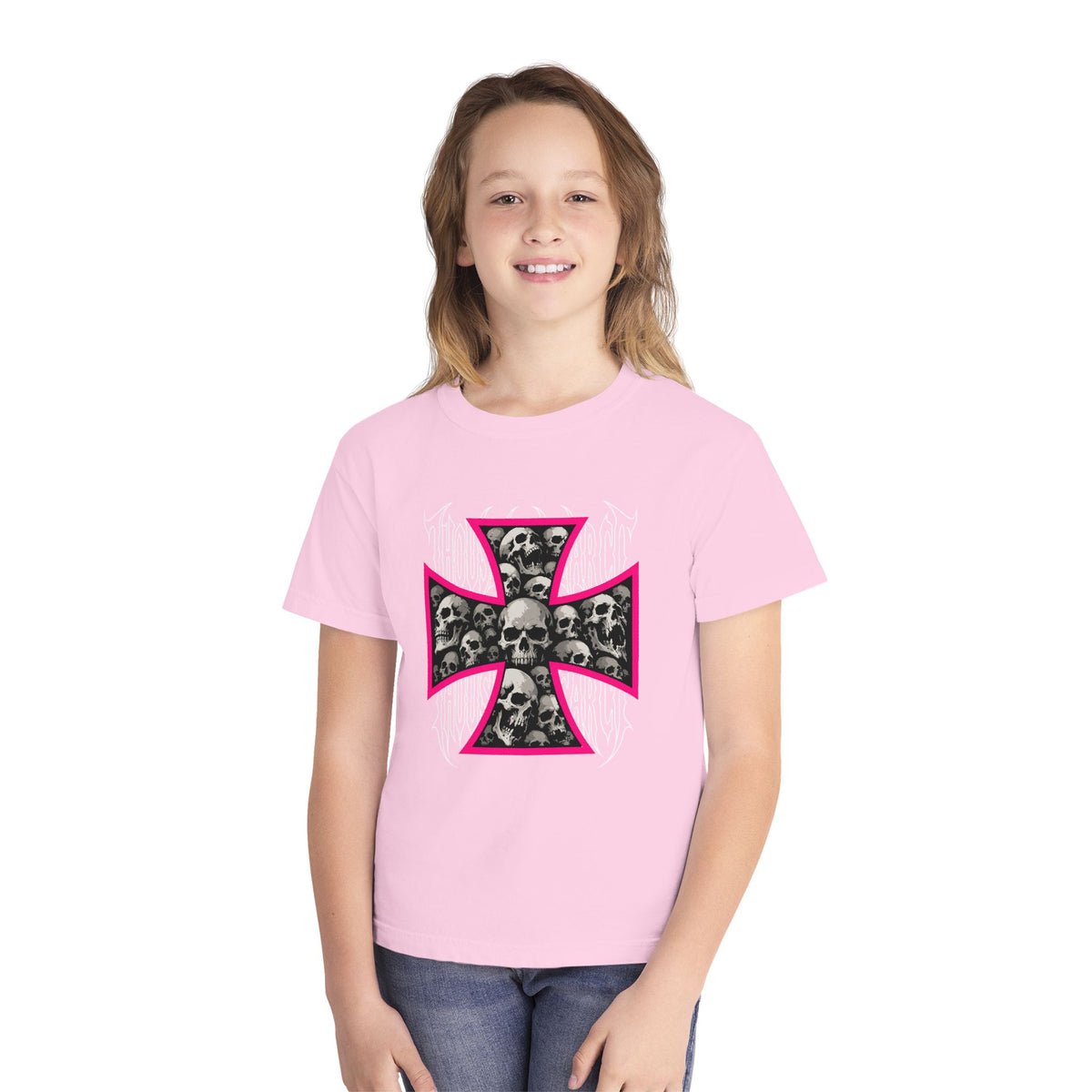 Thousand Year Co Iron Cross - Kids T Shirt