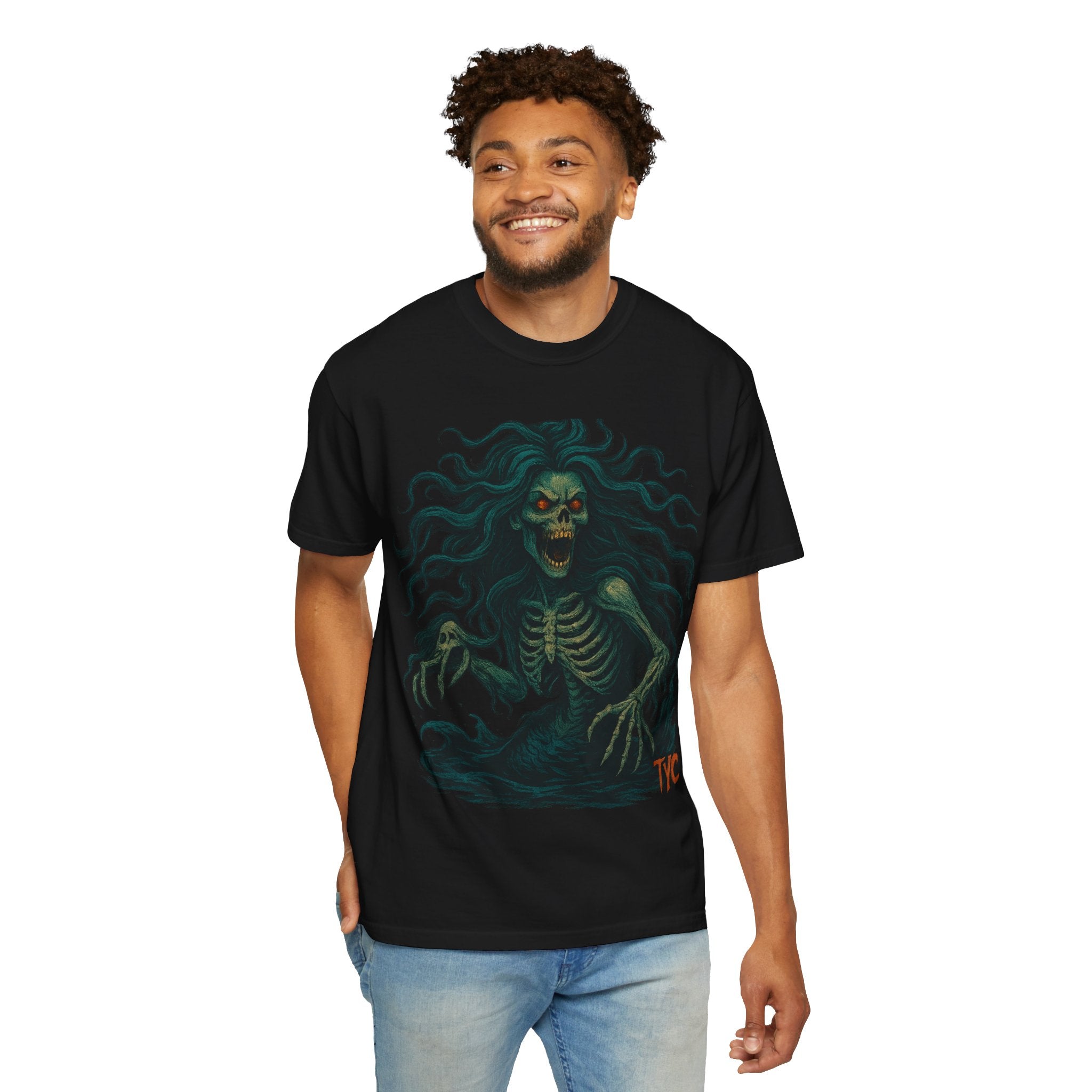 Drowned Siren | Halloween Horror T Shirt | The Monsters Series
