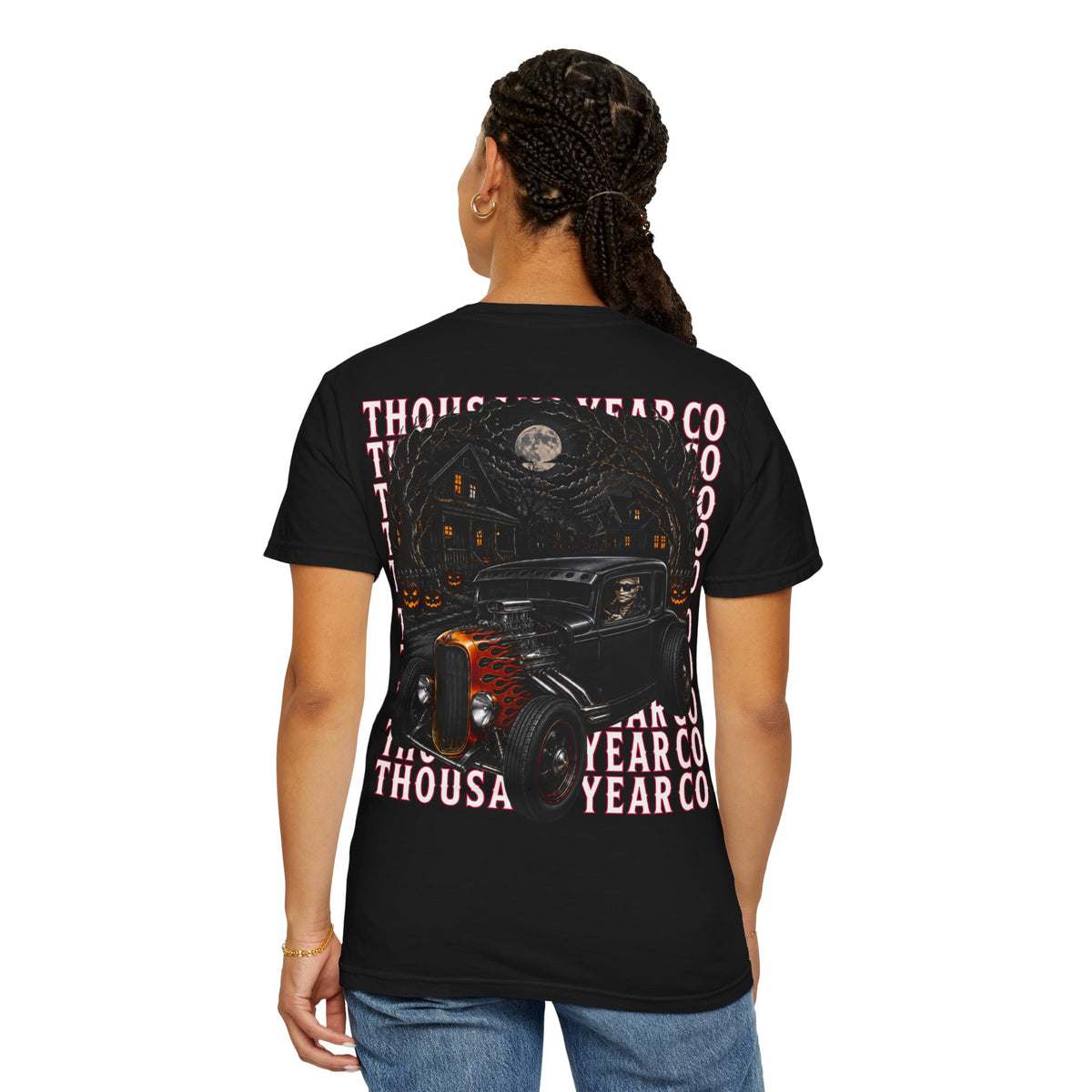 Halloween Hot Rod - T Shirt