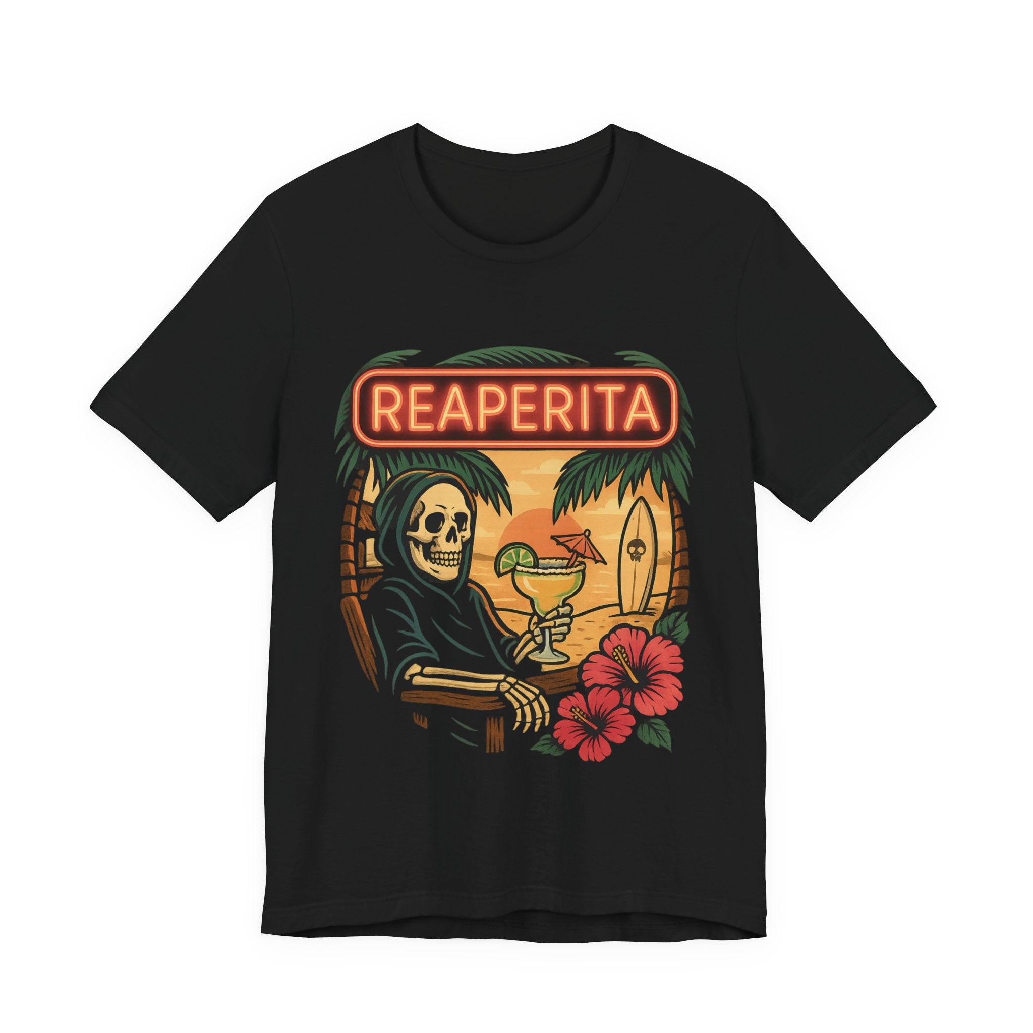 Reaperita Beach Bar Graphic Tee - Outlaws in Paradise