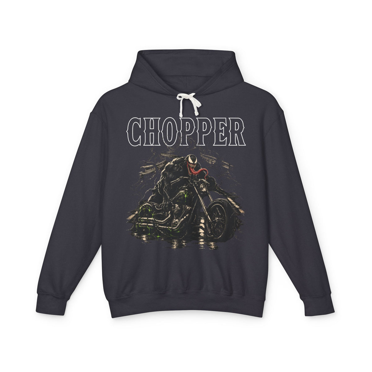 Black Chopper - Lightweight Hoodie